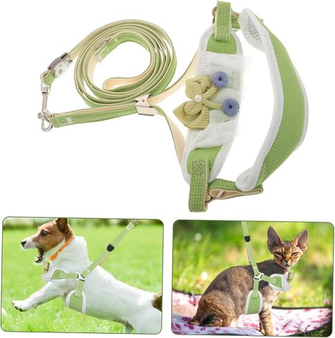 Pet Harness Lightweight Comfortable Dog Leash Dog for Cats Puppy Leash Breathable Material in Saudi Arabia