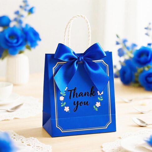 Royal Blue Satin Ribbon 1 1/2 inch, 60 Yards Single Face Fabric Ribbon for Flower Bouquet, DIY Crafts, Gift Wrapping, Wedding, Birthday Party Decoration in Saudi Arabia