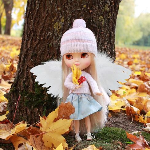 2PCS Doll Wings Small Angel Wings 3D Angel Wing Wing Wings Wings Craft Wings Wings Miniature Angel Wings Props Mini Dolls Miniature Doll Angel Wings in Saudi Arabia