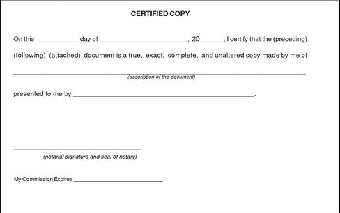 Jurat, Acknowledgment, Attested, Witness, and Certified - Set of 5 Notary Certificates in Saudi Arabia