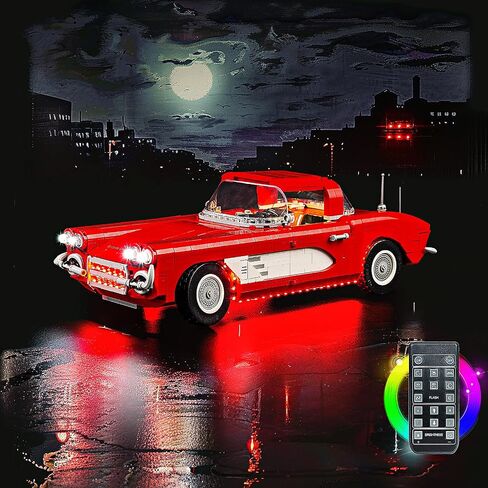 LED Lighting Compatible with Lego Corvette 10321, Light Kit Compatible with Lego 10321, Giving Light to Model, NOT Included The Model Set(RC Model) in Saudi Arabia
