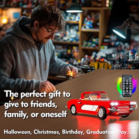 LED Lighting Compatible with Lego Corvette 10321, Light Kit Compatible with Lego 10321, Giving Light to Model, NOT Included The Model Set(RC Model) in Saudi Arabia