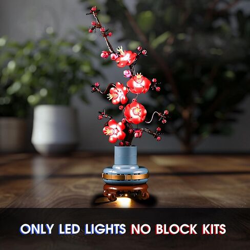 مصباح LED Vaodest لـ LEGO 10369 BLUM Blossom Building Model و Design and Configuration متوافق مع الطراز 10369 (مصباح LED فقط ، وليس طقم البناء) in Saudi Arabia