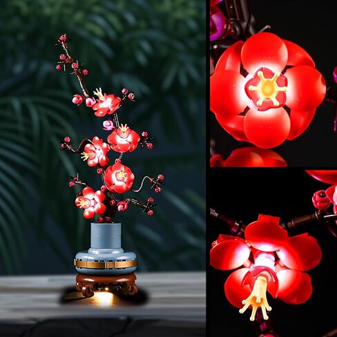 مصباح LED Vaodest لـ LEGO 10369 BLUM Blossom Building Model و Design and Configuration متوافق مع الطراز 10369 (مصباح LED فقط ، وليس طقم البناء) in Saudi Arabia
