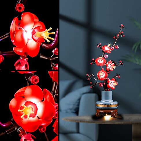 مصباح LED Vaodest لـ LEGO 10369 BLUM Blossom Building Model و Design and Configuration متوافق مع الطراز 10369 (مصباح LED فقط ، وليس طقم البناء) in Saudi Arabia