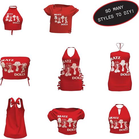 دمية Bratz Stylin 'Jade Fashion مع تي شيرت قابلة للتخصيص لك وإكسسوارات in Kuwait