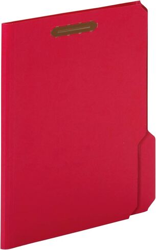 Office Depot Color Fastener File Folders, Letter Size, Red, Pack Of 50, OD22740 in Saudi Arabia