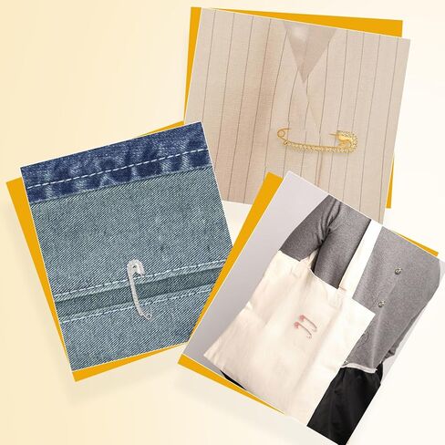 12 Pcs Safety Pins for Clothes, Brooches and Pins for Women Safety Pin Decorative Pin for Clothing Rhinestone Brooch for Clothes Hats Shawl Women Large Shawl Charms (Gold Silver Rose Gold) in Kuwait