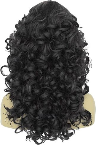 JoneTing Finger Wave Wig【+Wig Cap】 1920s Wig Short Blonde Curly Wig for Women 1930s Blonde Wig for Women 20s Wig Blonde for Women Synthetic Wig for Cosplay Halloween Party in Saudi Arabia