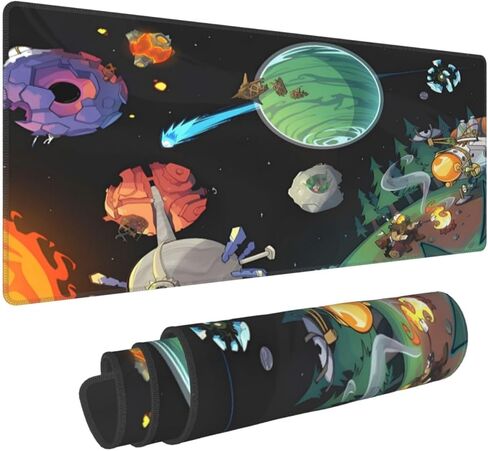 Spider Red Mouse Pad Gaming Large Extended Computer Mouse Mat Keyboard Full Desk Mousepad for Gaming, Office, Home 11.8x23.6 Inch in Saudi Arabia