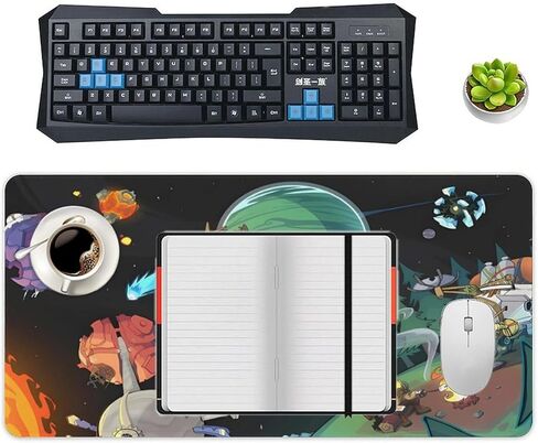 Spider Red Mouse Pad Gaming Large Extended Computer Mouse Mat Keyboard Full Desk Mousepad for Gaming, Office, Home 11.8x23.6 Inch in Saudi Arabia