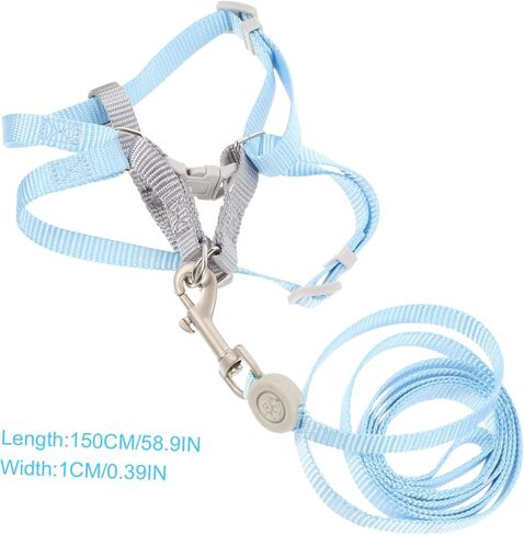 MERRYHAPY 1set Cat Harness and Leash for Kitten Small Cat Dog Walking Harness Escape Stylish in Saudi Arabia