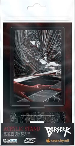 Abystyle berserk guts Acryl® Stand Figure طراز 4 بوص in Saudi Arabia