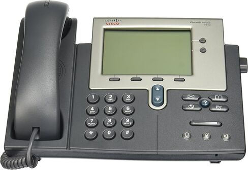 Cisco CP-7942G Phone IP Phone SCCP POE (متجدد) in Saudi Arabia