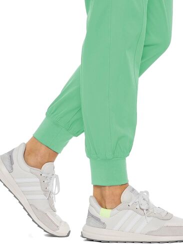 Med Couture Scrub Jogger Pants for Women, Seamed Bottoms with 4 Spacious Pockets MC8721, S, Turquoise Sky in Saudi Arabia