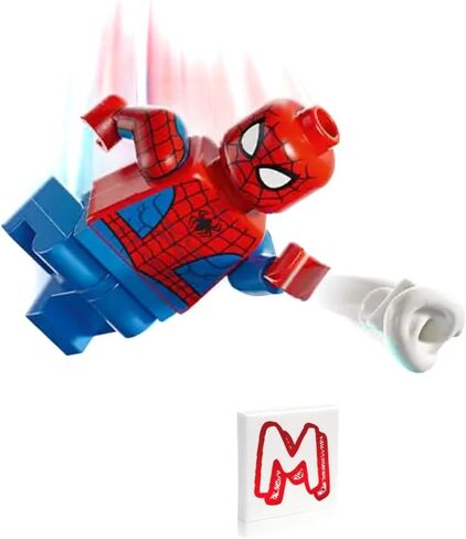 Lego Marvel Superheroes Spider-Man Minifigure (مع انفجارات الطاقة على شبكة الإنترنت) in Saudi Arabia