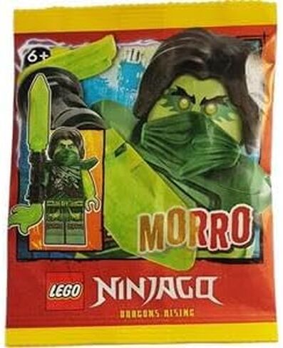 Lego Ninjago Dragons Rising Season 3: Morro Minifigure مع Sword in Kuwait