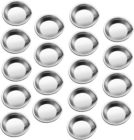 Gadpiparty 18-Piece Stainless Steel Paint Palette Set Reusable Multi-Function Watercolor Tray for Artists Students and Artisans Easy Pour Design for School and Home Use in Saudi Arabia