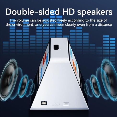 مترجم شاشة مزدوج ، مترجم 7 بوصة الشاشة 2.4/5G مع مكبر صوت مزدوج ، دعم سجلات الاجتماعات التلقائية ، 120 لغة ، للاجتماع in Saudi Arabia