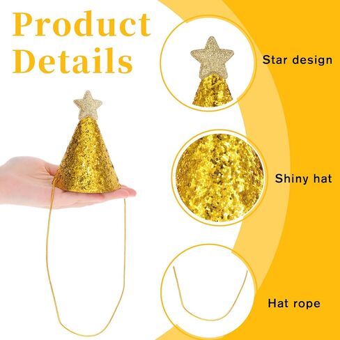 قبعات الحفلات للحيوانات المحشوة 10 أجهزة كمبيوتر عيد ميلاد للكلب/القط قابلة للضبط قبعة الحزب المصغرة للحيوانات المحشوة اللطيفة جرو جرو. in Kuwait