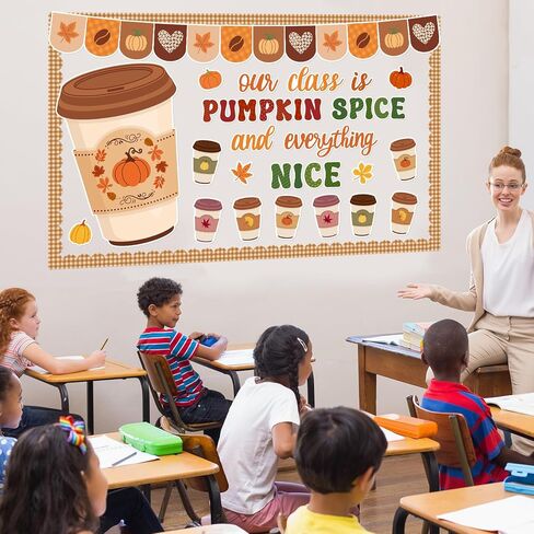 Fall Coffee Cuct Bulletin Board Leaves Maple Bulletin Bulletin Cutouts Atricgiving Paper Decorts Autumn Classroom Decoritions for Headgiving Fall School Chapric in Saudi Arabia