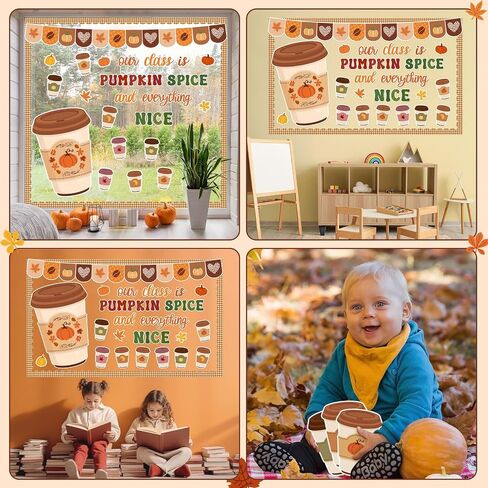 Fall Coffee Cuct Bulletin Board Leaves Maple Bulletin Bulletin Cutouts Atricgiving Paper Decorts Autumn Classroom Decoritions for Headgiving Fall School Chapric in Saudi Arabia