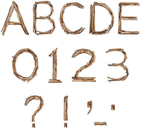 Geyoga 200 Pcs Large 6'' Bulletin Board Letters Font Letter and Punctuation Cutout Combo Set Big Classroom Alphabet Cutout for Bulletin Board Display School Chalkboard Wall Decor(3D,Black) in Saudi Arabia