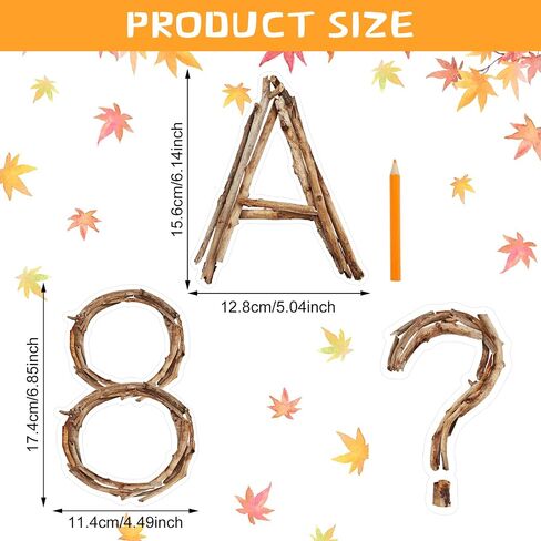 Geyoga 200 Pcs Large 6'' Bulletin Board Letters Font Letter and Punctuation Cutout Combo Set Big Classroom Alphabet Cutout for Bulletin Board Display School Chalkboard Wall Decor(3D,Black) in Saudi Arabia