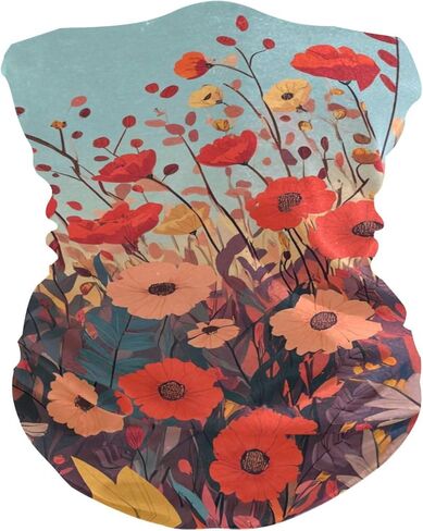 ElliTarr Neck Gaiter Cooling Bandana Face Mask Magic Scarf Sport Face Cover for Sun Protection Men Women Fishing Outdoor in Kuwait