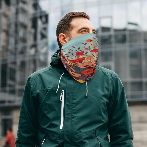 ElliTarr Neck Gaiter Cooling Bandana Face Mask Magic Scarf Sport Face Cover for Sun Protection Men Women Fishing Outdoor in Kuwait