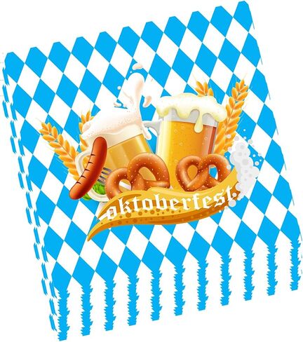 40pcs Oktoberfest Paper Fackins الألمانية مهرجان أكتوبر للحفلات المناديل in Saudi Arabia