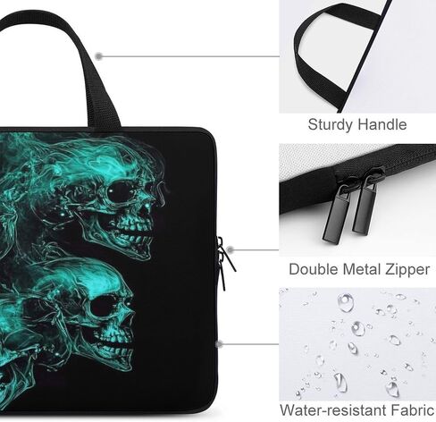 Laptop Bag for Men Women, Portable American Thin Blue Line Police Dog Flag Black Laptops Case, Computer Bag Compatible with Lenovo, Hp, Dell, Asus Notebook in Saudi Arabia