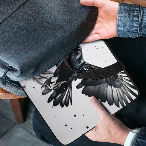 Laptop Bag for Men Women, Portable American Thin Blue Line Police Dog Flag Black Laptops Case, Computer Bag Compatible with Lenovo, Hp, Dell, Asus Notebook in Saudi Arabia