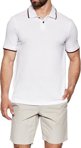 A|X ARMANI EXCHANGE mens Oxford Ax Logo Polo Shirt, Navy Blue, Small US in Saudi Arabia