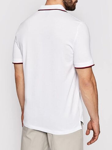 A|X ARMANI EXCHANGE mens Oxford Ax Logo Polo Shirt, Navy Blue, Small US in Saudi Arabia