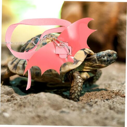 Galpada Turtle Harness Leash للسلحفاة الصغيرة الحبل المشي في الهواء الطلق قابل للتعديل لمكافحة الحيوانات الأليفة وتدريب سترة المقود السلحفاة المحمولة لسلاحف العشب in Kuwait