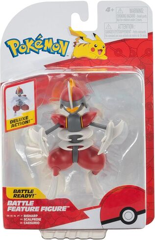 Pokémon PKW3421 - شخصية معركة - رقم قيصوريو رسمي مفصلي ، 11.5 سم in Saudi Arabia