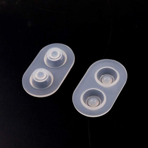 Welcone to Doober Silicone Molds 6 أحجام دمية دمية دمية تلاميذ عين العين العيلة العيلة مجموعة لقبة ايبوكسي راتنجات الأشعة فوق البنفسجية راتنجات الصب لصنع المجوهرات صنع مركبة DIY in Saudi Arabia
