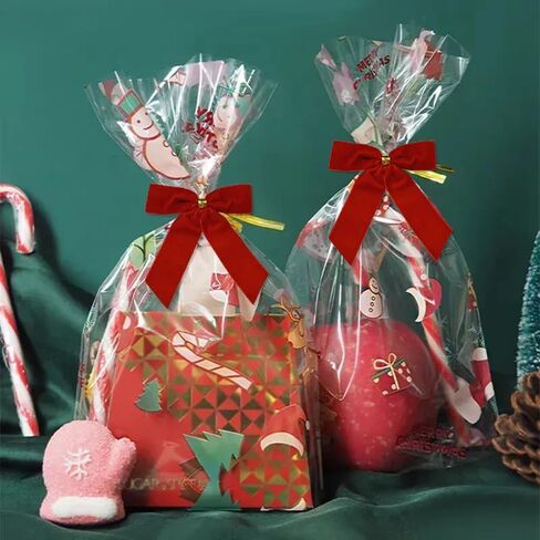 أقواس عيد الميلاد في المخملية 12pcs - أقواس الشريط التلقائية 3.5 بوصة لشجرة عيد الميلاد ، الزهور ، تغليف الهدايا ، زفاف وحفلات ديكور (بورغوندي ، 12 جهاز كمبيوتر) in Kuwait