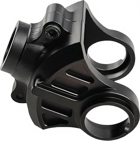 Aluminum Differential Yoke & Diff Cover Set Upgrade for Arrma 1/10 Granite, Senton, Vorteks, Big Rock 3S BLX/Mega 550, 1/10 Outcast, Kraton 4S BLX 4WD, 1/8 Vendetta, Typhon 3S BLX/Mega 550 (Black) in Kuwait