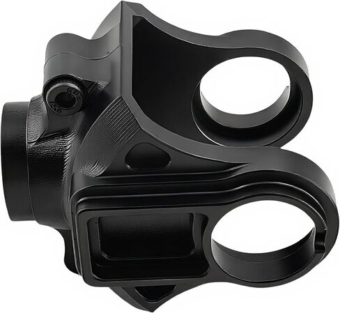 Aluminum Differential Yoke & Diff Cover Set Upgrade for Arrma 1/10 Granite, Senton, Vorteks, Big Rock 3S BLX/Mega 550, 1/10 Outcast, Kraton 4S BLX 4WD, 1/8 Vendetta, Typhon 3S BLX/Mega 550 (Black) in Kuwait