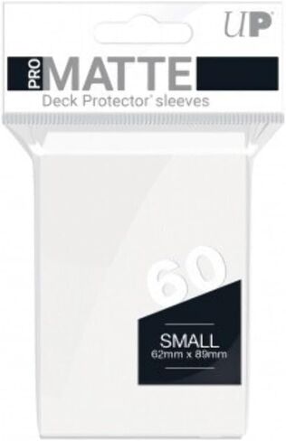 Ultra Pro Pro-Matte Small Deck Protector Sleeves لـ Yu-Gi-OH و Cardfight Vanguard-White (60 ct.) in Kuwait