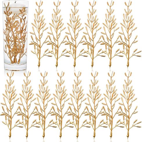 Willbond 50 pcs زهور فو للشموع العائمة العائمة زهور مزهرية الحشوات للقطاعات المركزية مصغرة حشو الزهور في الأسطوانة لديكور حفل الزفاف (الأخضر) in Kuwait