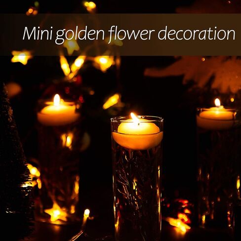 WILLBOND 50 Pcs Faux Flowers for Floating Candles Floating Flowers Vase Fillers for Centerpieces Mini Flower Filler Filling in Cylinder for Wedding Centerpiece Party Decor (Green) in Saudi Arabia