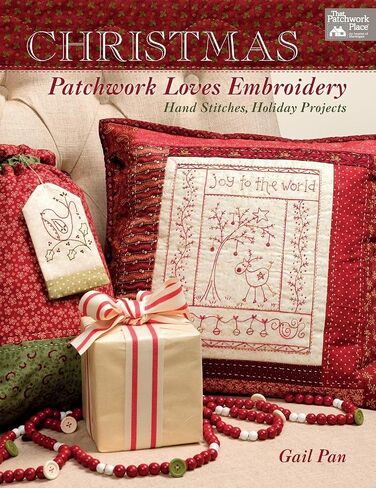 Christmas Patchwork Loves Embroidery: Hand Stitches, Holiday Projects in Saudi Arabia