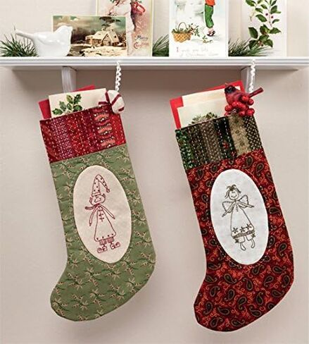 Christmas Patchwork Loves Embroidery: Hand Stitches, Holiday Projects in Saudi Arabia