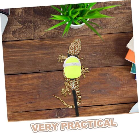 Toyvian Adjustable Leash for Bearded Dragon Reptiles Lightweight Portable Pet Gear for Outdoor Adventures and Comfortable Walking in Saudi Arabia
