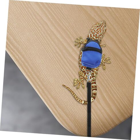 حقيبة الظهر التنين الملتحة مع تسخير سحلية محمولة قابلة للتعديل للزواحف الصغيرة للمشي في الهواء الطلق وصيانتها وتناسب آمن in Kuwait