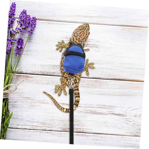 Bearded Dragon Backpack and Adjustable Leash Versatile Outdoor Harness for Small Reptiles Secure Fit for Bearded Dragons Geckos Chameleons for Travel and Walks in Saudi Arabia
