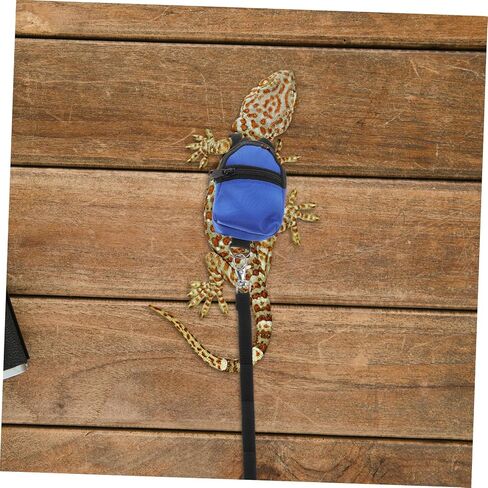 Bearded Dragon Backpack and Adjustable Leash Versatile Outdoor Harness for Small Reptiles Secure Fit for Bearded Dragons Geckos Chameleons for Travel and Walks in Saudi Arabia